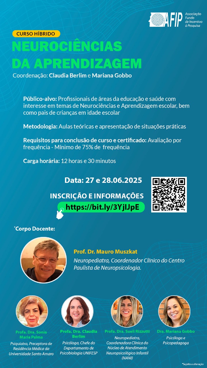 CURSO HÍBRIDO – NEUROCIÊNCIAS da aprendizagem